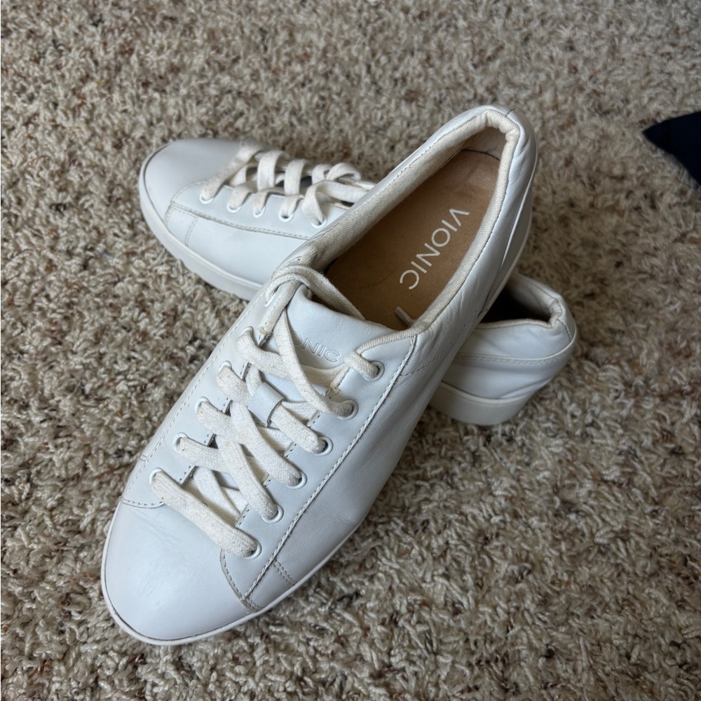 White VIONIC Slip-On Shoes
